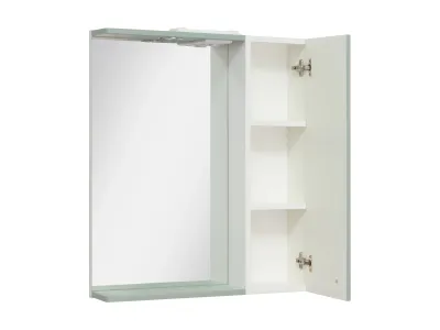 Зеркальный шкаф Runo правый мята Римини 65 (00-00001277)