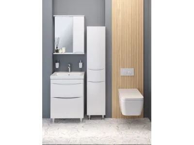Зеркальный шкаф Runo правый Афина 60 (00-00001171)