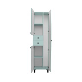 Шкаф-колонна Runo 50 правый бирюзовый (00-00004890)