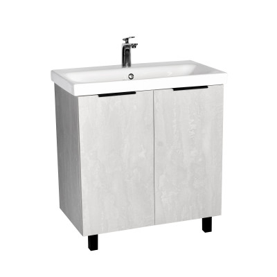 Тумба VIANT "Берлин" MODUO 80 2 ств цемент 441х766х820 (VBER80MDC-T2ST)
