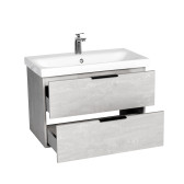 Тумба VIANT "Берлин" MODUO 80 2 ящика подвесная цемент 441х766х520 (VBER80MDC-T2YP)
