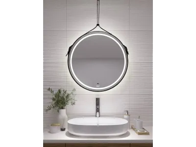 Зеркало VIANT "Лофт" 65х65 LED подсветка (VLOFT65-ZLED)