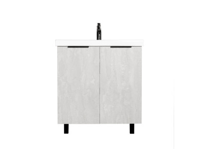 Тумба VIANT "Берлин" MODUO 80 2 ств цемент 441х766х820 (VBER80MDC-T2ST)
