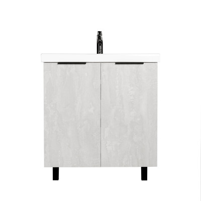 Тумба VIANT "Берлин" MODUO 80 2 ств цемент 441х766х820 (VBER80MDC-T2ST)

