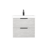 Тумба VIANT "Берлин" MODUO 60 2 ящика подвесная цемент 444х570х520 (VBER60MDC-T2YP)
