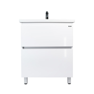 Тумба VIANT "Мальта" COMO 60 2 ящика белая 430х560х820 (VMAL60COBEL-T2Y)
