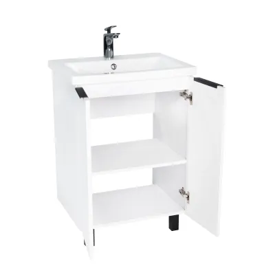Тумба VIANT «Берлин» MODUO 60 2 ств белая (VBER60MDBEL-T2ST)