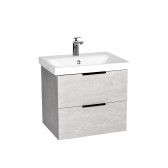 Тумба VIANT "Берлин" MODUO 60 2 ящика подвесная цемент 444х570х520 (VBER60MDC-T2YP)
