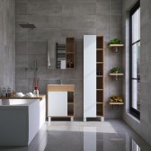 Тумба VIANT "Бостон" COMO 50 1 ств  380х460х820 (VBOS50CO-T1ST)
