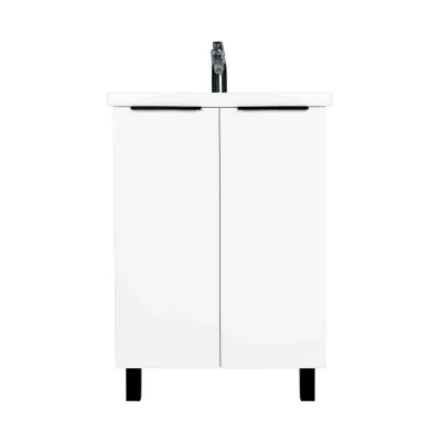 Тумба VIANT «Берлин» MODUO 60 2 ств белая (VBER60MDBEL-T2ST)
