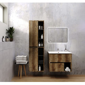 Подвесной пенал VIANT "Люксембург" 300х500х1700 мм дерево
