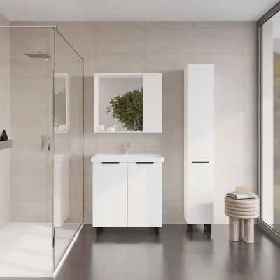 Тумба VIANT «Берлин» MODUO 60 2 ств белая (VBER60MDBEL-T2ST)
