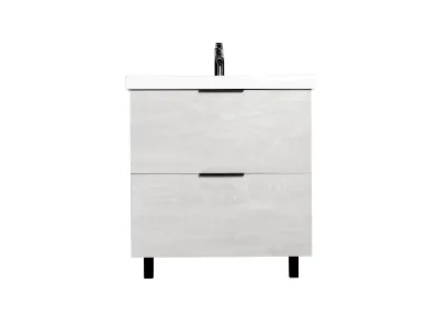 Тумба VIANT "Берлин" MODUO 80 2 ящика цемент 441х766х820 (VBER80MDC-T2Y)
