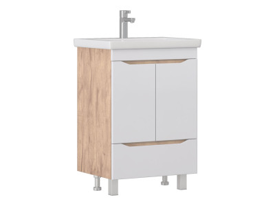 Тумба VIGO Grani 600-2-1 дуб золотой под раковину Ц0000005953 (Como) (284 дуб золотой)