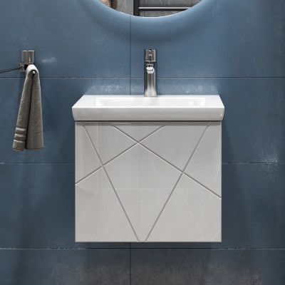 Тумба VIGO Geometry под раковину Geometry 500-0-1 (Como) навесная (32)