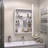 Шкаф VIGO навесной Geometry Comfort 600 с зеркалом (220)