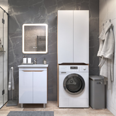 Шкаф VIGO комбинированный Grani 640 под стиральную машину дуб золотой (036 дуб золотой)