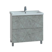 Тумба VIGO под раковину Geometry 800-0-2 (Como) бетон (025 бетон)