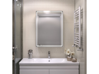 Шкаф VIGO навесной Geometry Comfort 600 с зеркалом (220)