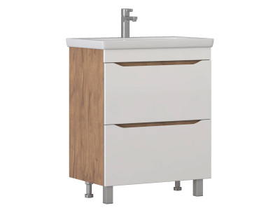 Тумба VIGO Grani 700-0-2 дуб золотой под раковину Ц0000005954 (Como) (202 дуб золотой)