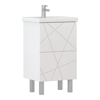 Тумба VIGO Geometry под раковину Geometry 500-0-2 (Фостер) (tn.bsf.GEO.FOS.50.2Y)