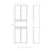 Шкаф VIGO Plaza 600 поставляется в разобранном виде (314)