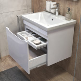 Тумба VIGO Grani под раковину Grani 600-0-1 (Como) навесная (057 белый)