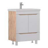 Тумба VIGO Grani 700-2-1 дуб золотой под раковину Ц0000005954 (Como) (285 дуб золотой)