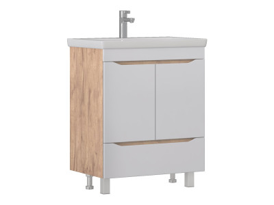 Тумба VIGO Grani 700-2-1 дуб золотой под раковину Ц0000005954 (Como) (285 дуб золотой)