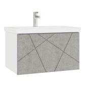 Тумба VIGO Geometry под раковину Geometry 700-0-1 (Como) навесная бетон (034 бетон)