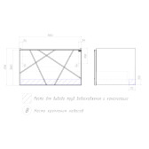 Тумба VIGO Geometry под раковину Geometry 700-0-1 (Como) навесная бетон (034 бетон)