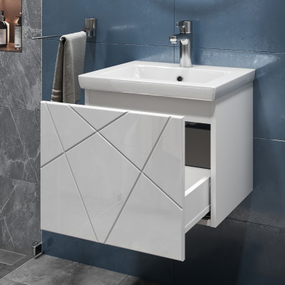 Тумба VIGO Geometry под раковину Geometry 500-0-1 (Como) навесная (32)