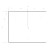 Зеркало VIGO Quadro Comfort 1200 (147)