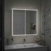 Шкаф VIGO навесной Geometry Classic 800 с зеркалом (118)