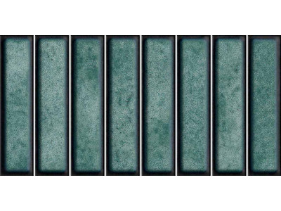 Плитка настенная КЕРАМИЧЕСКАЯ ПЛИТКА DOMINO VERDE ЗЕЛЕНЫЙ 15x30
