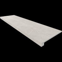 Ступень Комплект (NL02 (33x120) непол. (прямоугол. бортик) без насечек + Подступенок (14,5x120))