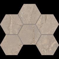Мозаика BR02 Hexagon 25x28,5 непол.
