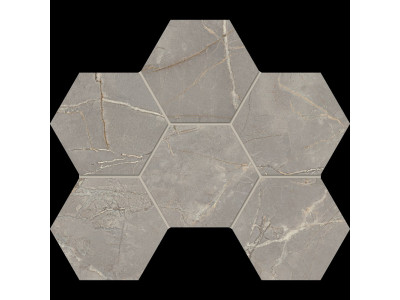 Мозаика BR03 Hexagon 25x28,5 полир.

