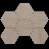 CW01 Hexagon 25x28,5 непол. Rusty Beige