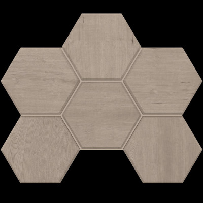 CW01 Hexagon 25x28,5 непол. Rusty Beige