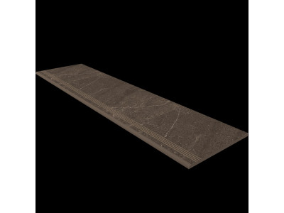 Ступень GB04-30x120x10-Непол. (с насечками) Brown
