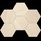 GB01 Hexagon 25x28,5 непол. White

