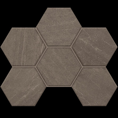 GB03 Hexagon 25x28,5 непол. Anthracite
