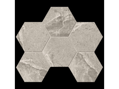 Мозаика KA02 Hexagon 25x28,5 непол.(10 мм)