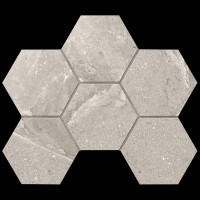 Мозаика KA03 Hexagon 25x28,5 непол.(10 мм) *
