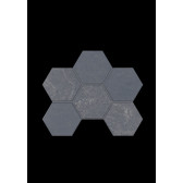 LN04/TE04 Hexagon 25x28,5 непол. Black
