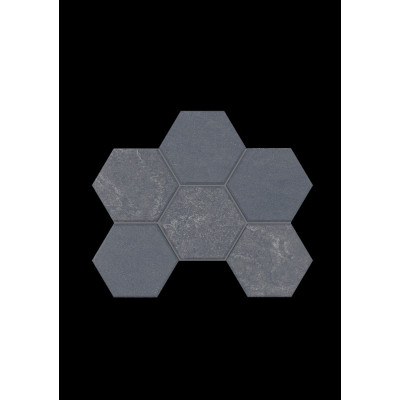 LN04/TE04 Hexagon 25x28,5 непол. Black
