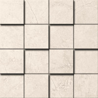 Мозаика MA02 Chess-3D (7,5x7,5) 30x30 непол./полир.(10 мм) Light Beige
