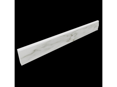 Плинтус MN01-7x60-Полир. White
