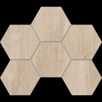 Мозаика SF02 Hexagon 25x28,5 непол.
